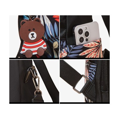 Σακίδιο  γυναικείο Foxer 9158086F μαύρο